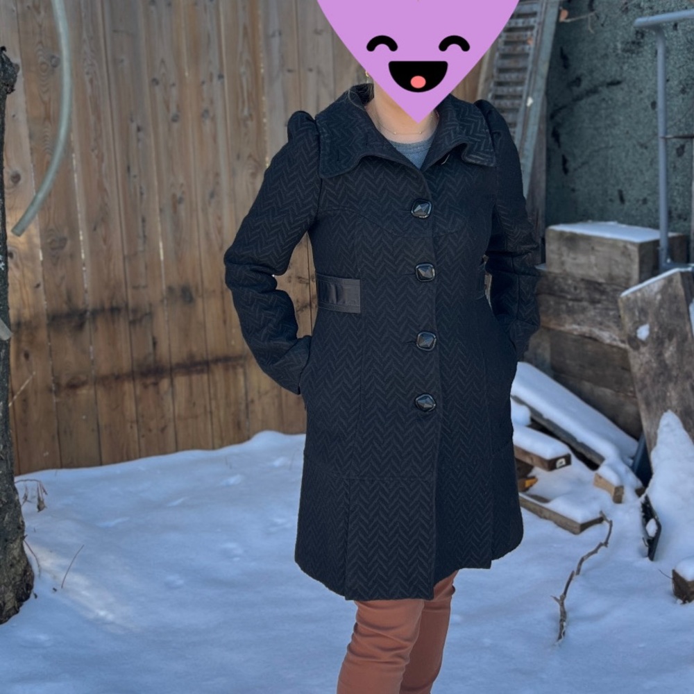 Mackage Black Trench Coat